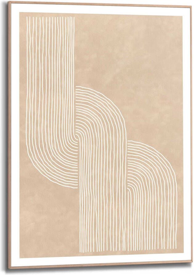 Reinders! Artprint met lijst Sandy Knot