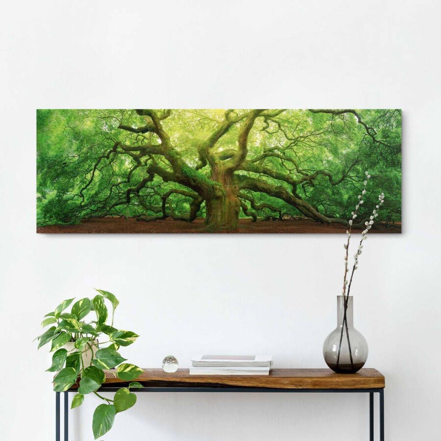 Reinders! Artprint op hout Deco-block 40x118 Old Oak