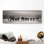 Reinders! Artprint op hout Decoratief paneel 52x156 Line of Elephants - Thumbnail 2