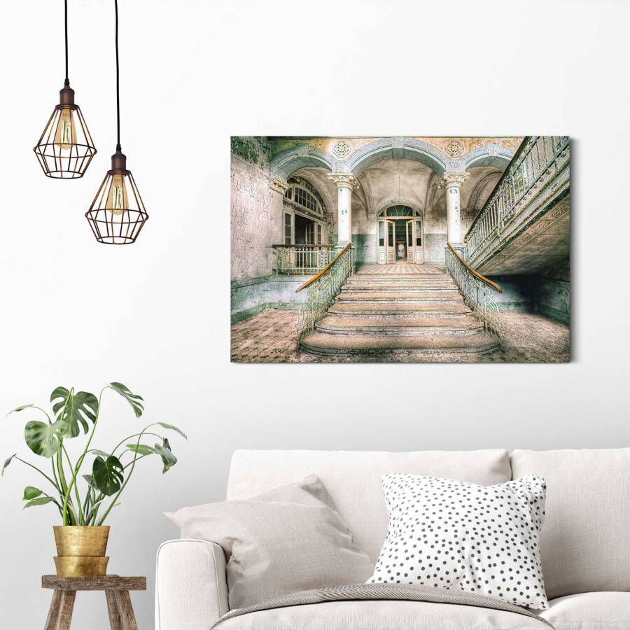 Reinders! Artprint op hout Decoratief paneel 60x90 Abandoned Entrance