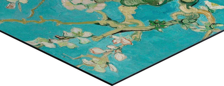 Reinders! Artprint op hout Decoratief paneel 60x90 Van Gogh amandelbloesem