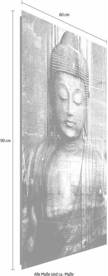 Reinders! Decoratief paneel Boeddha 60 90 cm