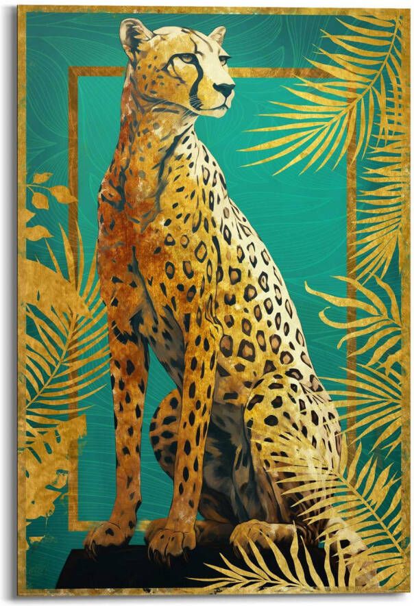 Reinders! Decoratief paneel Cheetah Pose