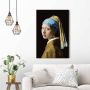 Reinders! Decoratief paneel J.Vermeer-meisje met de parel - Thumbnail 3