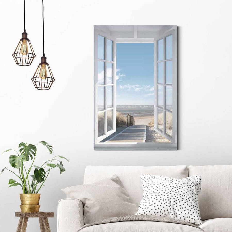 Reinders! Decoratief paneel Uitzicht op de Noordzee