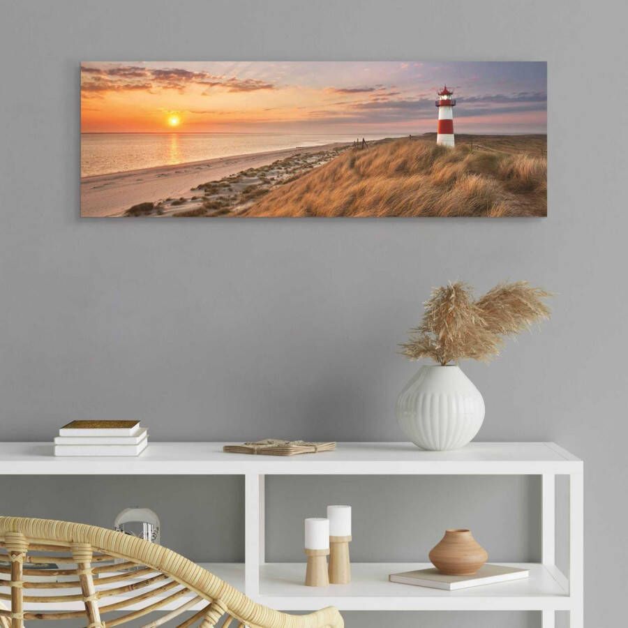 Reinders! Decoratief paneel Vuurtoren zonsondergang