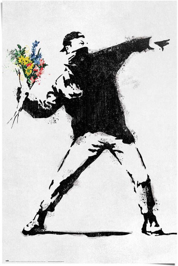 Reinders! Poster Brandalised the flower thrower