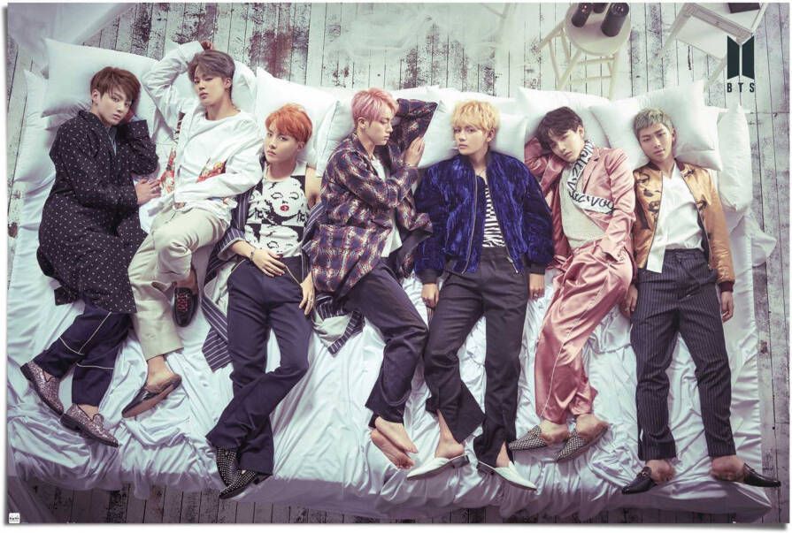 Reinders! Poster BTS bed band Bangtan boys