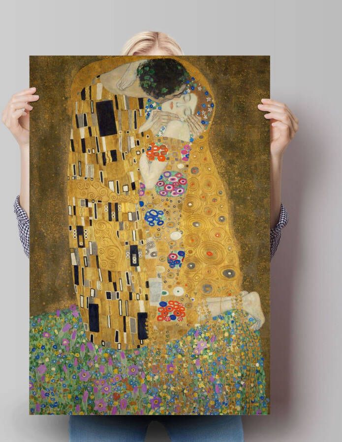 Reinders! Poster de kus Gustav Klimt
