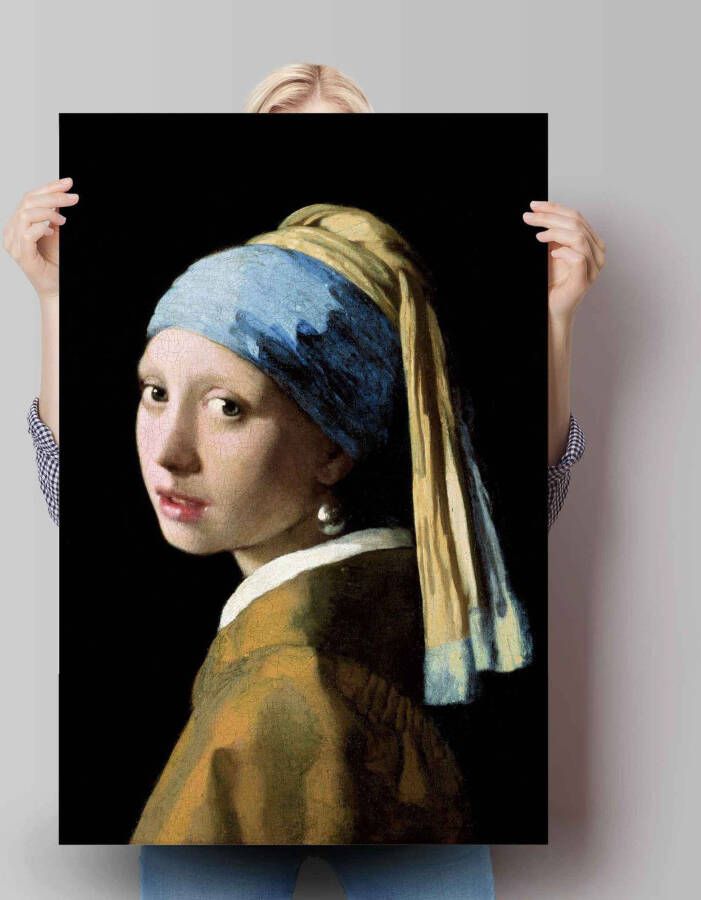 Reinders! Poster het meisje met de parel Jan Vermeer