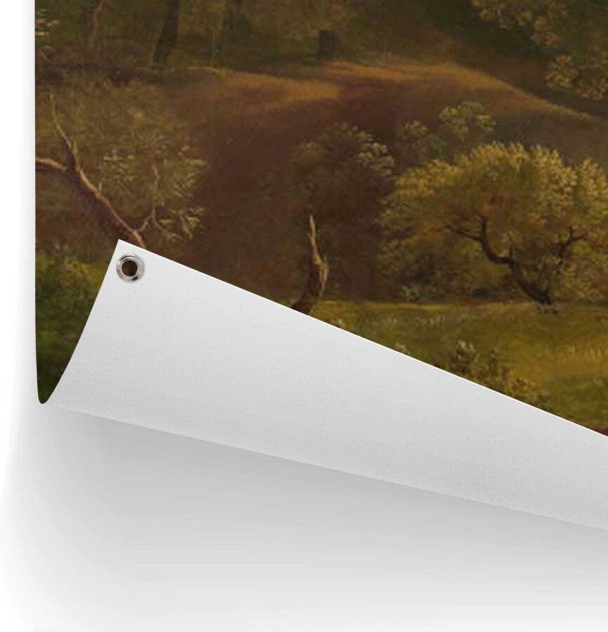 Reinders! Poster Italiaans landschap lichte en waterdichte tuinposter voor buiten