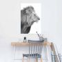 Reinders! Poster Leeuw koning jungle zijportret krachtig - Thumbnail 2