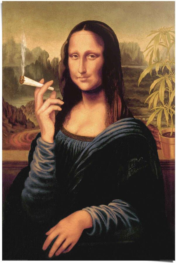 Reinders! Poster Mona Lisa joint