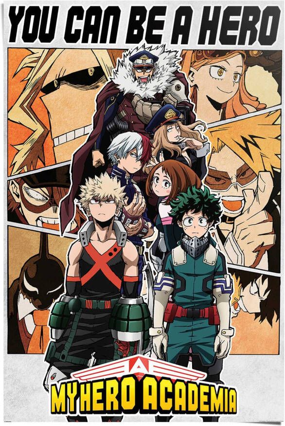 Reinders! Poster My Hero Academia S3 be a hero