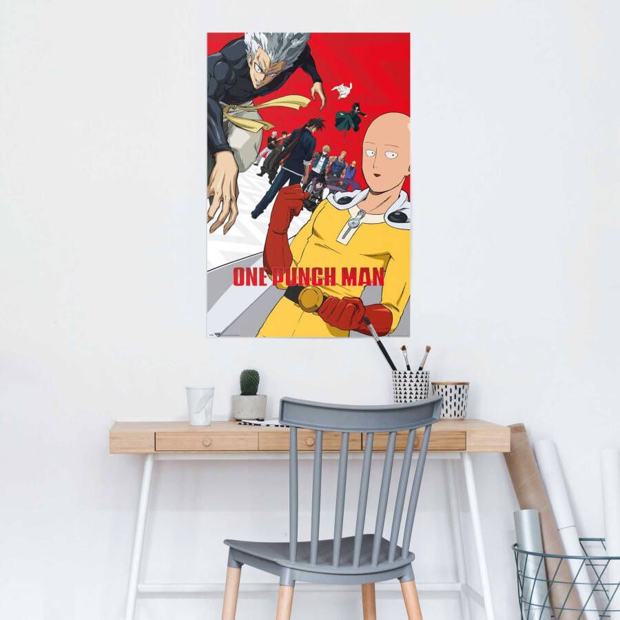 Reinders! Poster One Punch Man Japan Webcomic Manga superheld Saitama