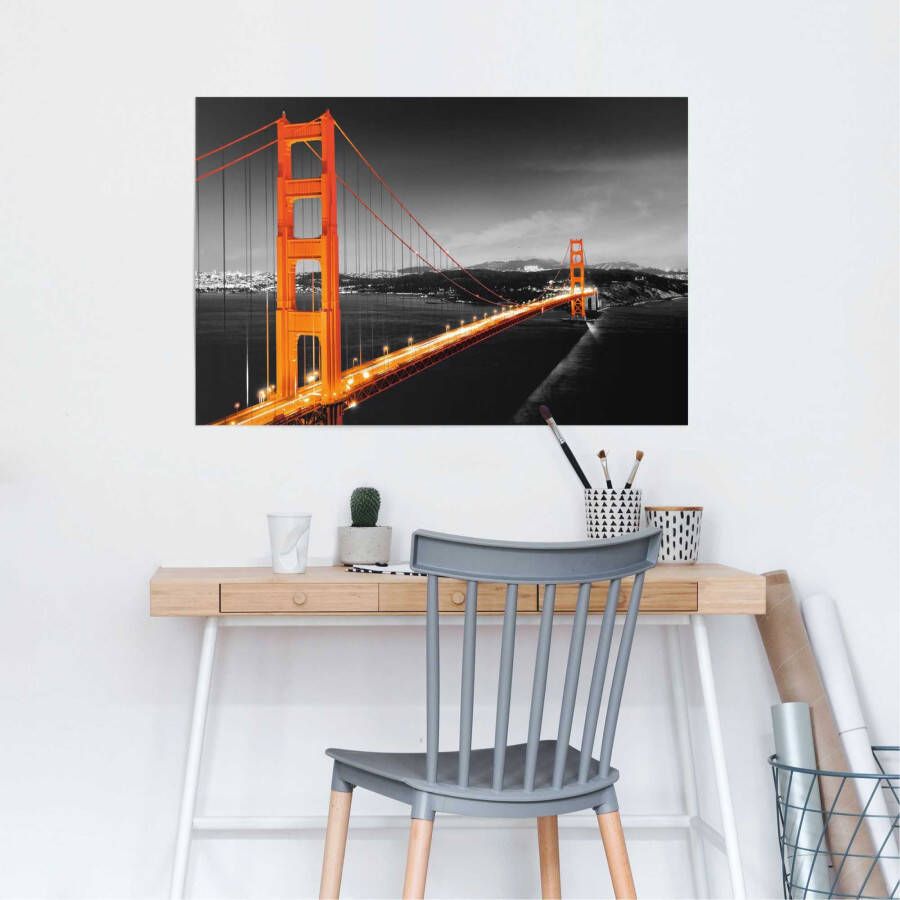 Reinders! Poster San Fransisco Golden Gate brug