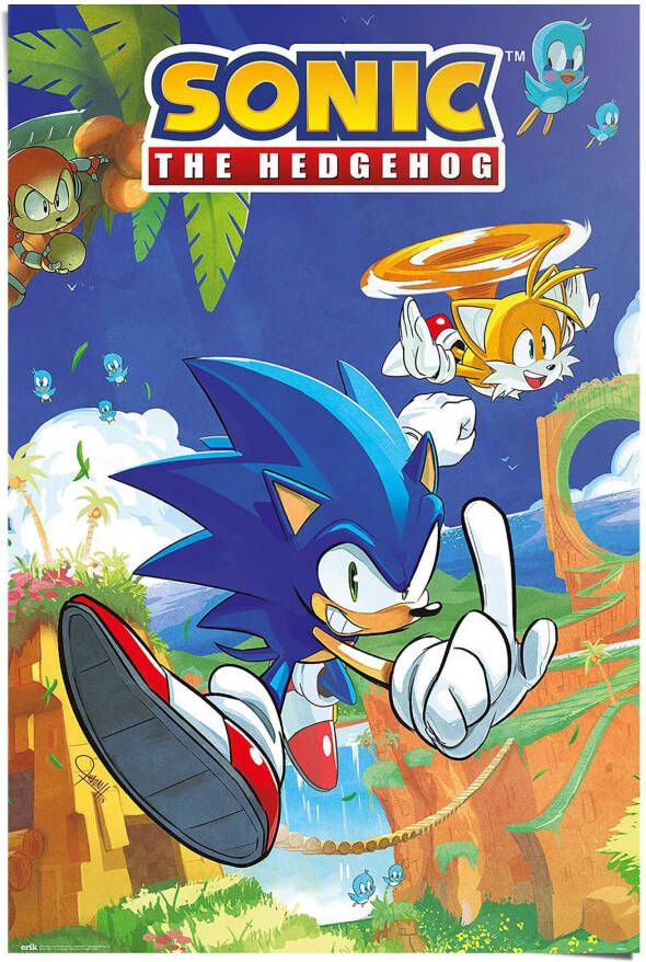 Reinders! Poster Sonic the Hedgehog sonic & tails