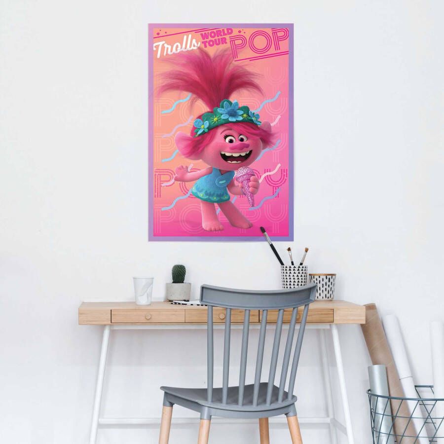 Reinders! Poster Trolls Welt Tour prinses Poppy avontuur muziek Trollenwereld