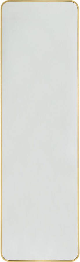 SalesFever Staande spiegel met goudkleurige frame (1 stuk)