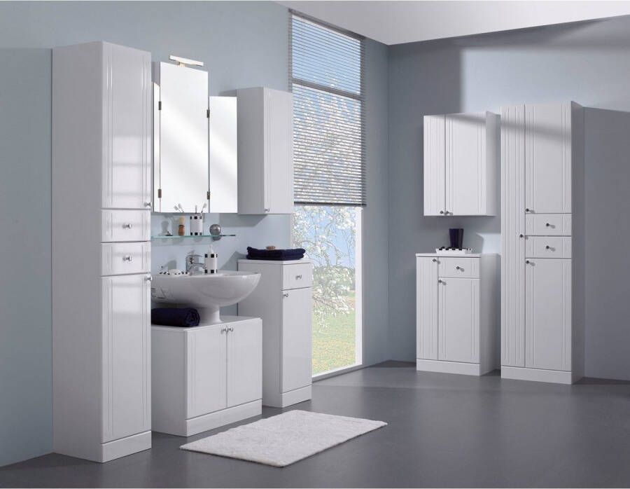 Saphir Spiegel Quickset 955 spiegel met opzij opklapbare elementen 72 cm breed