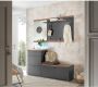 Set one by Musterring Garderobespiegel Lancaster Dielen met houten inzet twee kleuren b 60 x h 83 cm (1 stuk) - Thumbnail 2