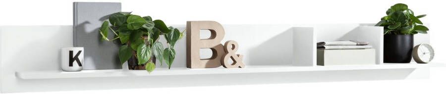 set one by Musterring Wandplank Tacoma Type 42 met 2 verticale scheidingswanden breedte 180 cm