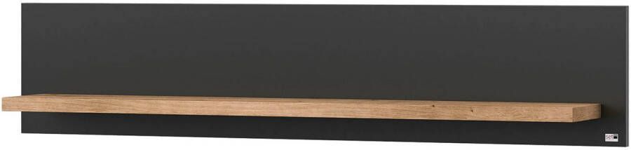 set one by Musterring Wandplank York in drie maten en kleuren verlichting optioneel 1 legplank