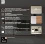 Set one by Musterring Wandplank York in drie maten en kleuren verlichting optioneel 1 legplank - Thumbnail 4