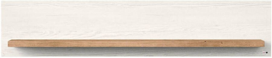 set one by Musterring Wandplank York in drie maten en kleuren verlichting optioneel 1 legplank