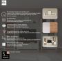 Set one by Musterring Wandplank York in drie maten en kleuren verlichting optioneel 1 legplank - Thumbnail 5