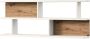 Set one by Musterring Wandplank York Type 43 met 3 planken 3 kleuren verlichting optioneel B 150 cm - Thumbnail 2