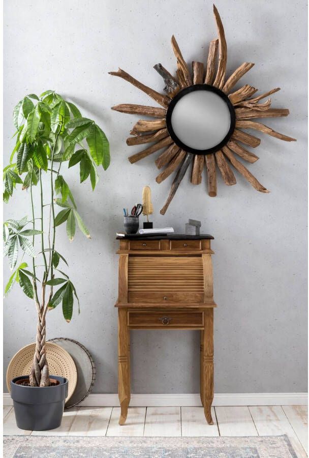 SIT Spiegel Romanteaka van gerecycled gebruikt hout teak shabby chic vintage