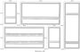 SIT Wandplank Panama Kastenset set van 5 in industrial-stijl mangohout en metaal (set 5 stuks) - Thumbnail 2