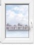 Stickereien Plauen Raamdecoratie Huizen Raamdecoratie "Huizen" (1 stuk) - Thumbnail 2