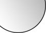 Talos Led-lichtspiegel rond met indirecte ledverlichting in matzwart ø 100 cm - Thumbnail 3