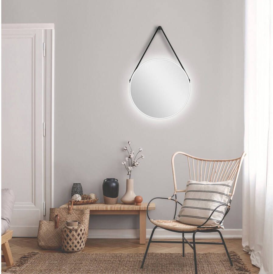 Talos Led-lichtspiegel rond met indirecte ledverlichting mat ø 50 cm