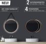 Talos Led-lichtspiegel rond met indirecte ledverlichting mat ø 50 cm - Thumbnail 8