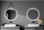 Talos Led-lichtspiegel rond met indirecte ledverlichting mat ø 80 cm - Thumbnail 6