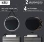 Talos Led-lichtspiegel rond met indirecte ledverlichting mat ø 80 cm - Thumbnail 7