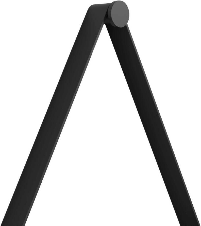 Talos Wandspiegel Black Light Diameter: 50 cm matzwart gelakt IP24