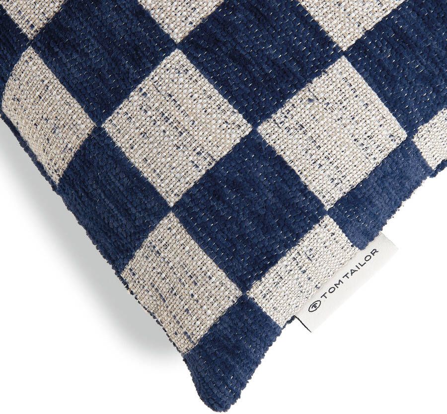TOM TAILOR HOME Kussenhoes Checkerbox (1 stuk)