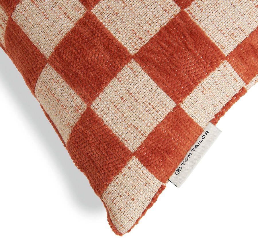 TOM TAILOR HOME Kussenhoes Checkerbox (1 stuk)