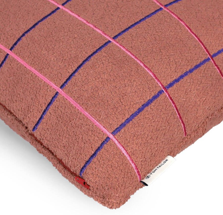 TOM TAILOR HOME Kussenhoes Grid