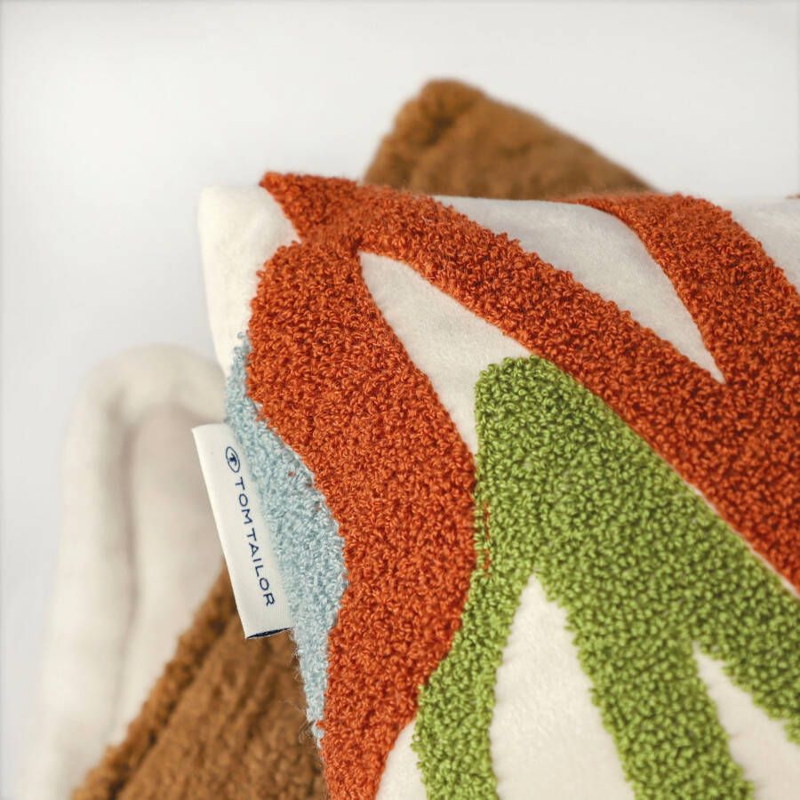 TOM TAILOR HOME Kussenhoes Leaves