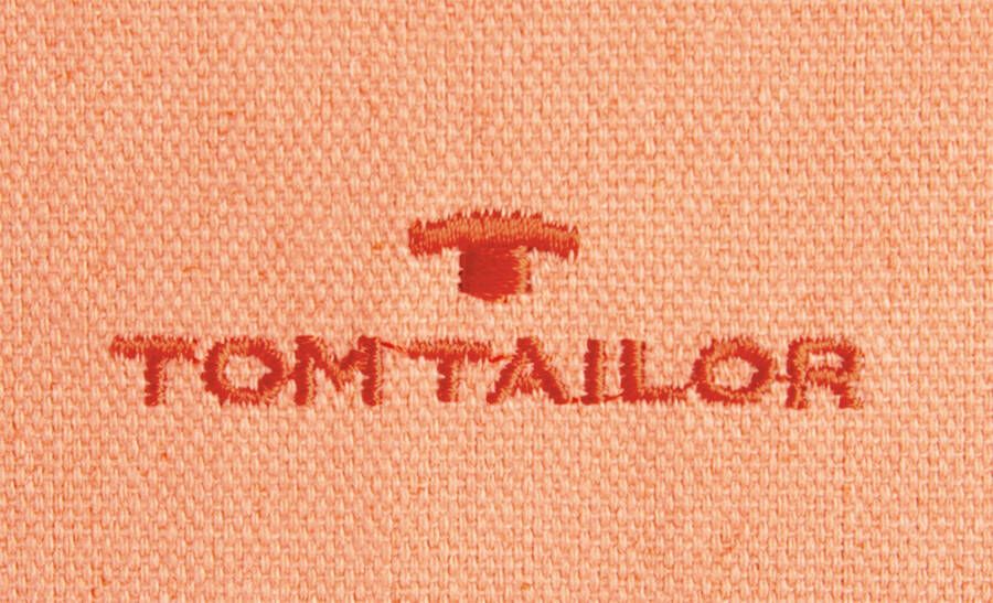 TOM TAILOR HOME Sierkussen Dove Signature met paspel kussenovertrek zonder vulling(1 stuk)