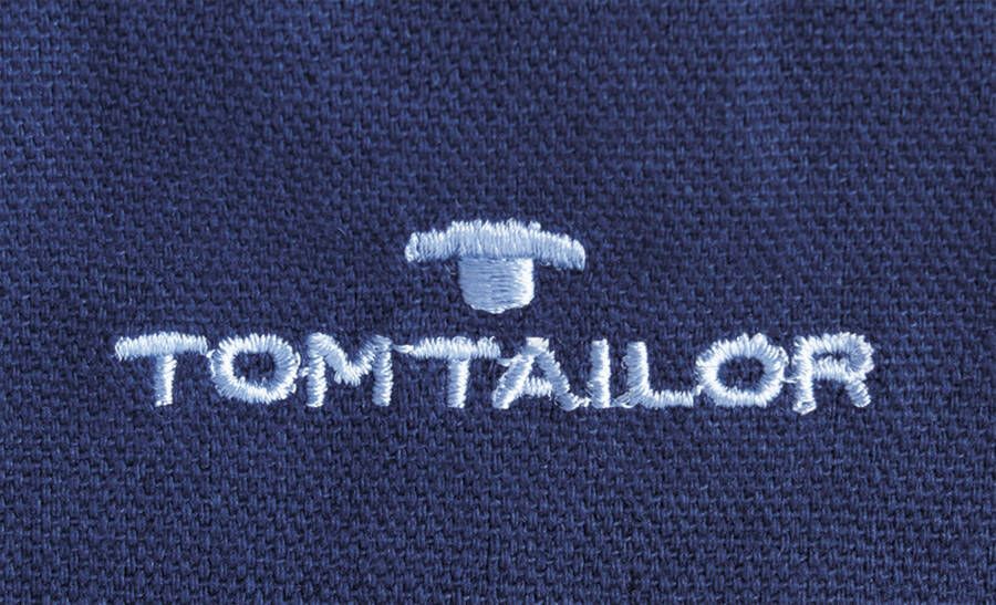 TOM TAILOR HOME Sierkussen Dove Signature met paspel kussenovertrek zonder vulling(1 stuk)