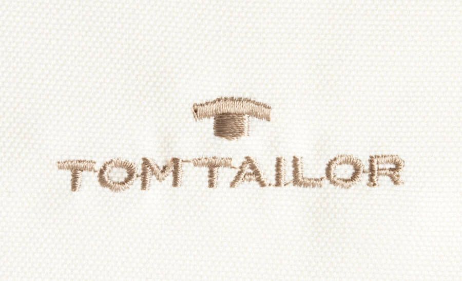 TOM TAILOR HOME Sierkussen Dove Signature met paspel kussenovertrek zonder vulling(1 stuk)