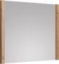 Andas Garderobespiegel Drammen Wandspiegel lijst gedeeltelijke in houtlook bxh ca.: 78 x 69 cm (1 stuk) - Thumbnail 5