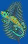W. Reuter & Sohn Plauener Spitze Raamdecoratie "gekko" in kleur - Thumbnail 2