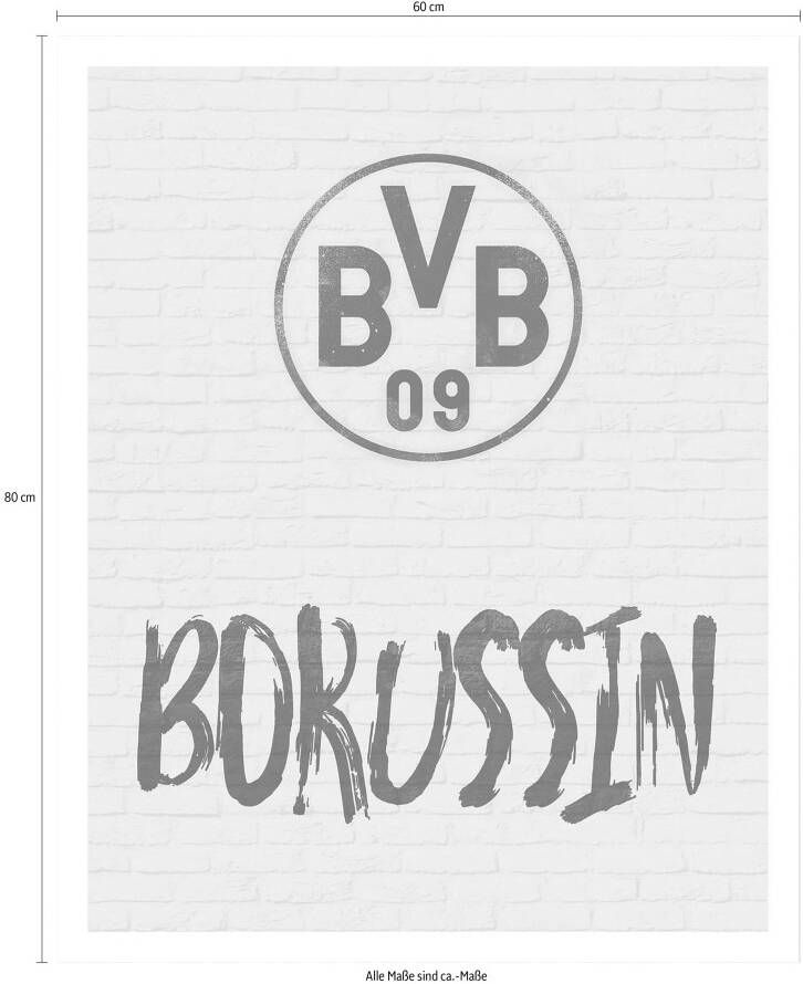 Wall-Art Poster Borussia Dortmund Borussin